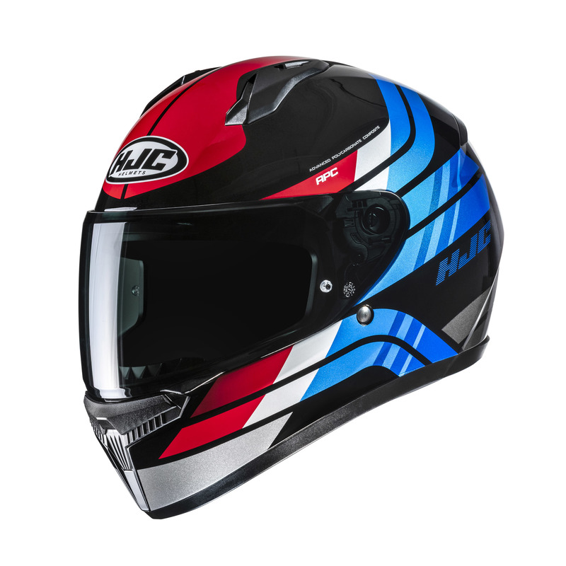 Motocyklová Prilba Hjc C10 Hyper Black Red L