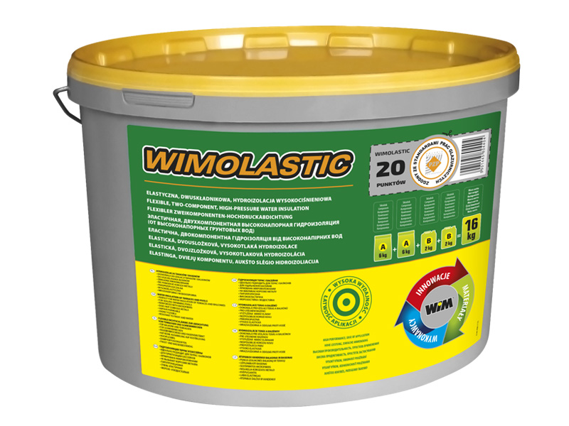 WIM HYDROIZOLACJA WIMOLASTIC TARAS BALKON 16 KG