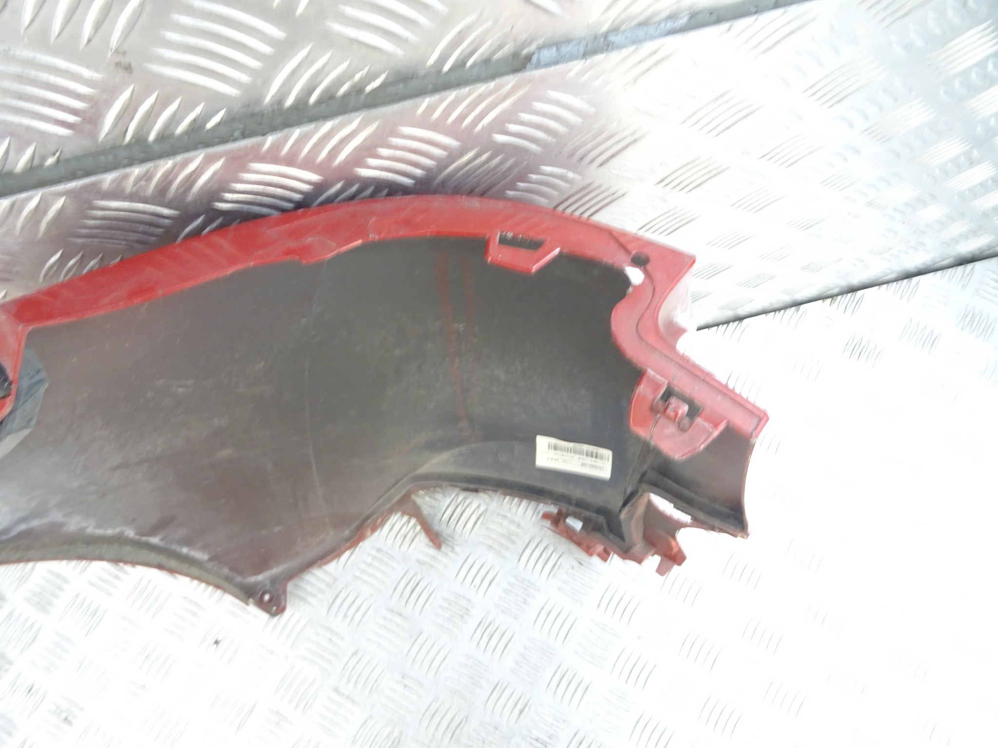 PEUGEOT 2008 bumper rear part corner right rear part KHK