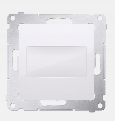 

Simon 54 Zaślepka ramki z mostkiem biała DPS.01/11