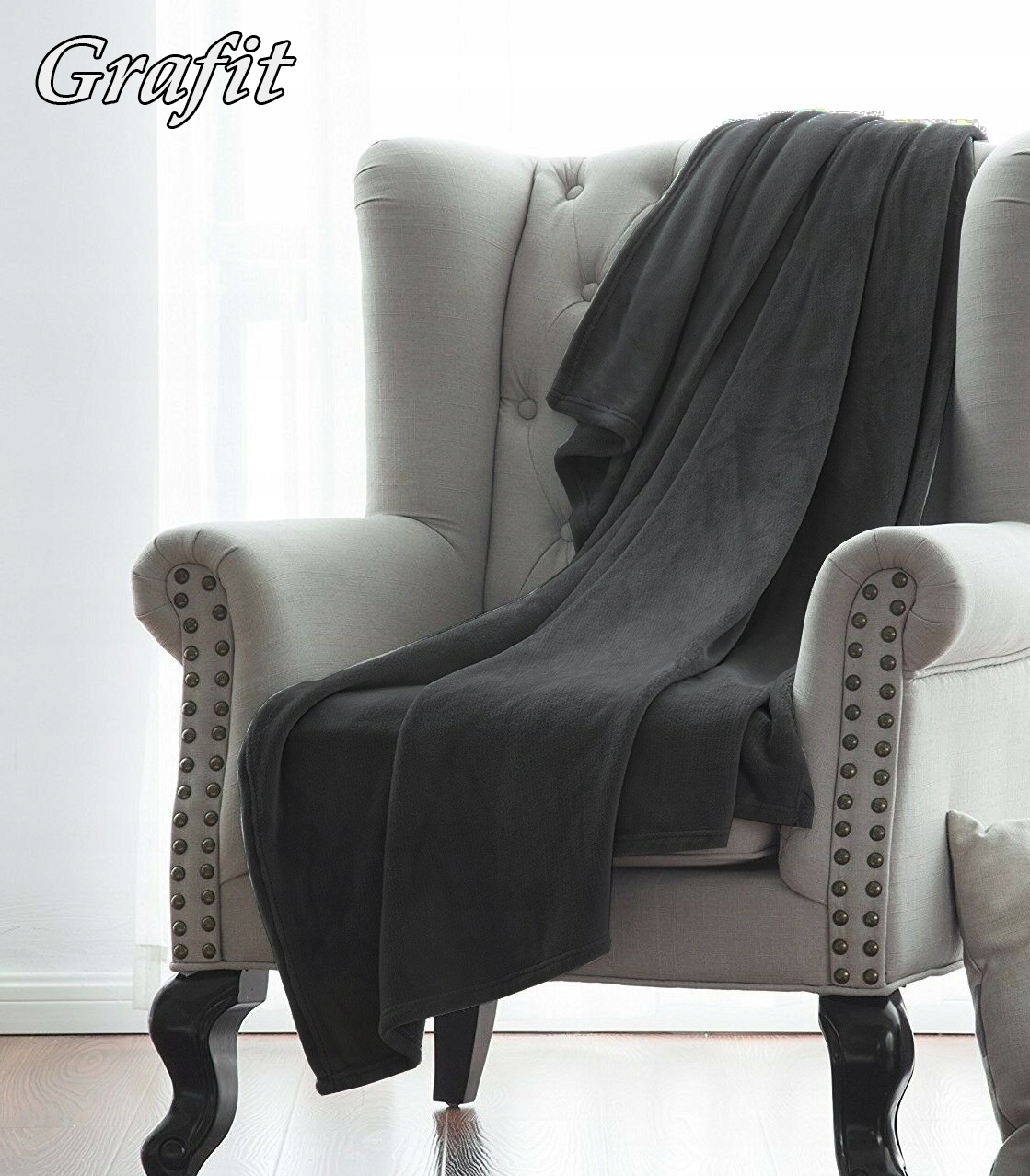 KOC 160x200 MIKROFIBRA NARZUTA NA ŁÓŻKO PLED POLAR Marka J&W