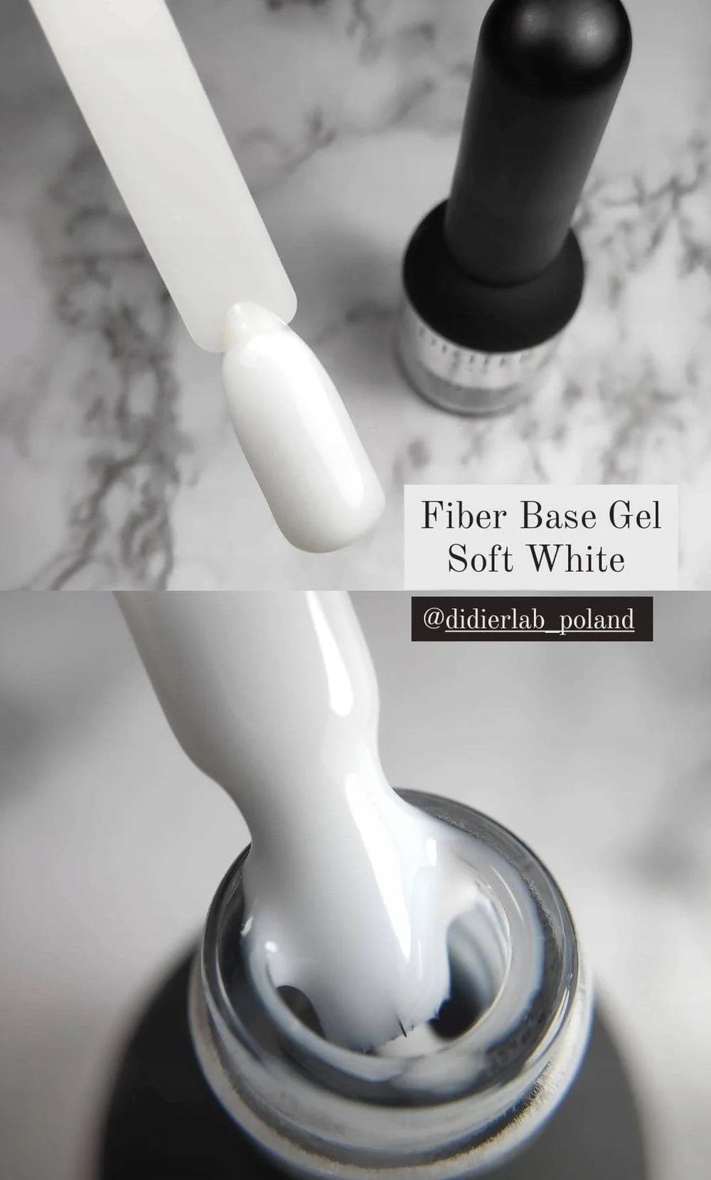 Smart Fiber Base "Didier Lab" - Soft White - 10ml Pojemność 10 ml