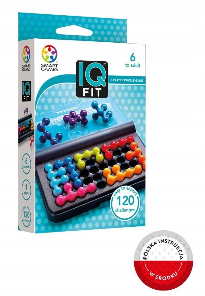 

Gra logiczna łamigłówka Iq Fit Smart Games