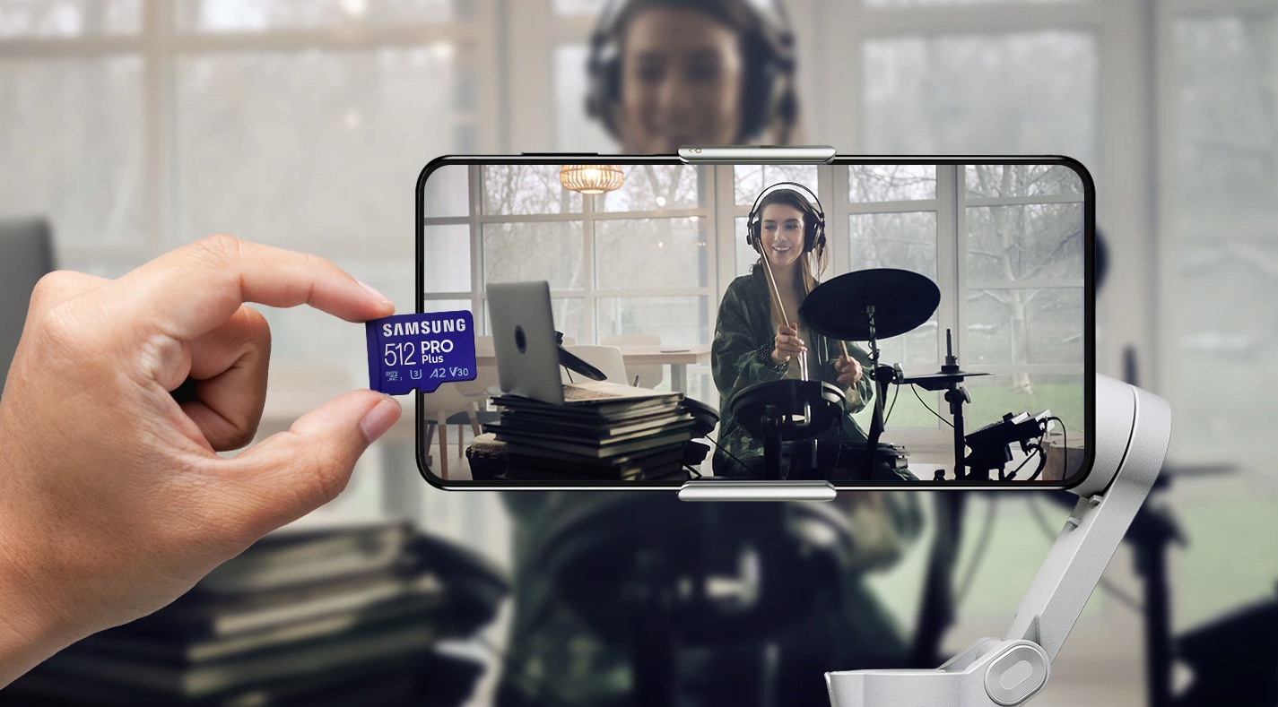 Karta Pamięci SD Micro 512 GB Samsung PRO+ (2021) Typ karty SD