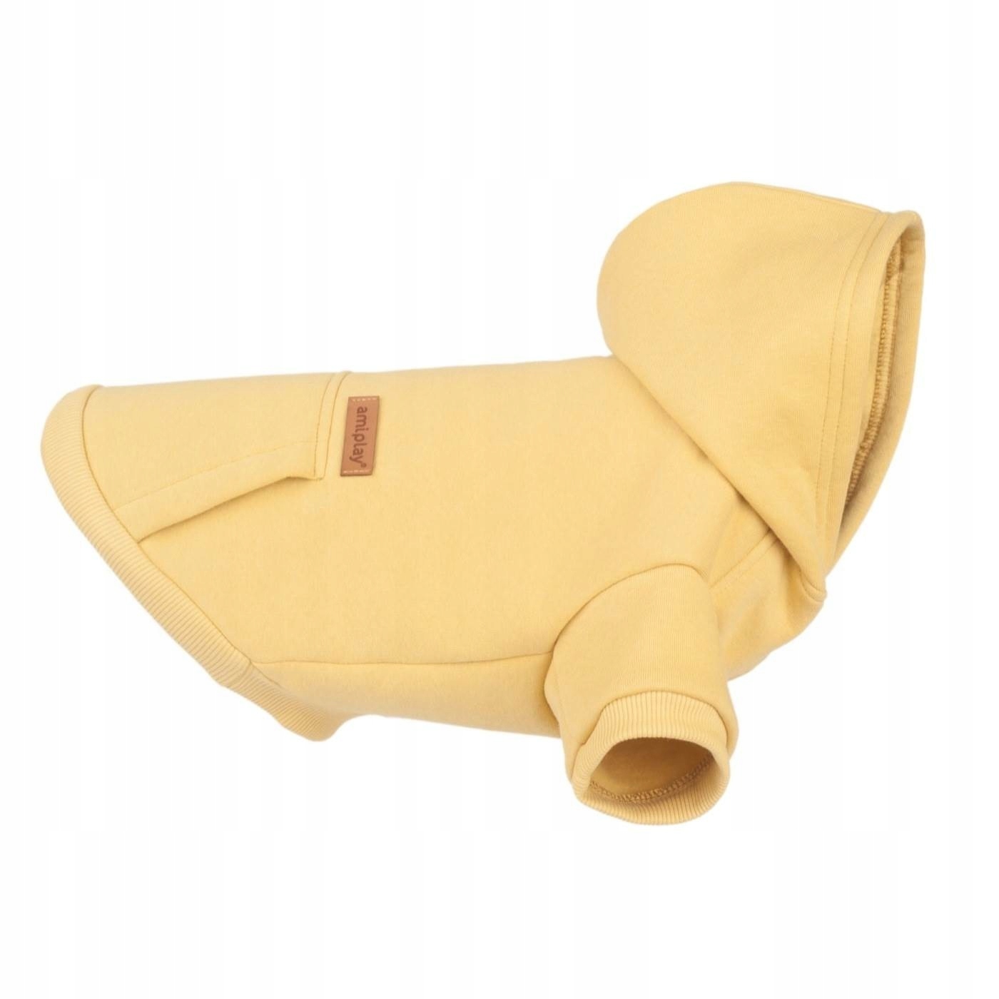 

amiplay Bluza z kapturem Psa Texas 50cm Żółty