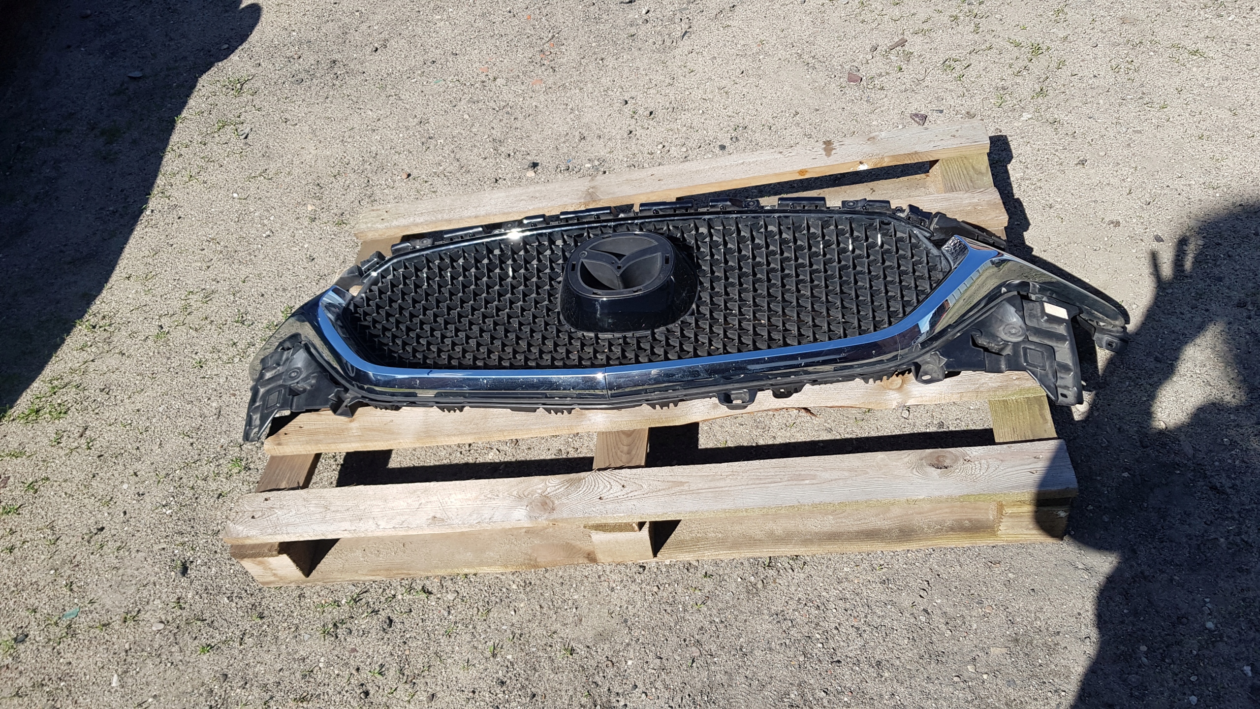 MAZDA CX-5 grill grille radiator + mouldings CHROM