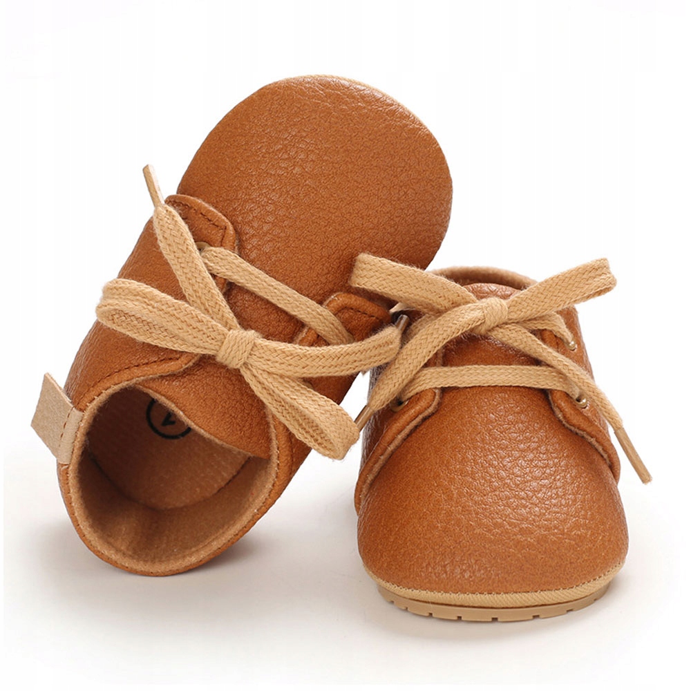 

Buciki buty na chrzest Niemowlęce Niechodki 18 0-6