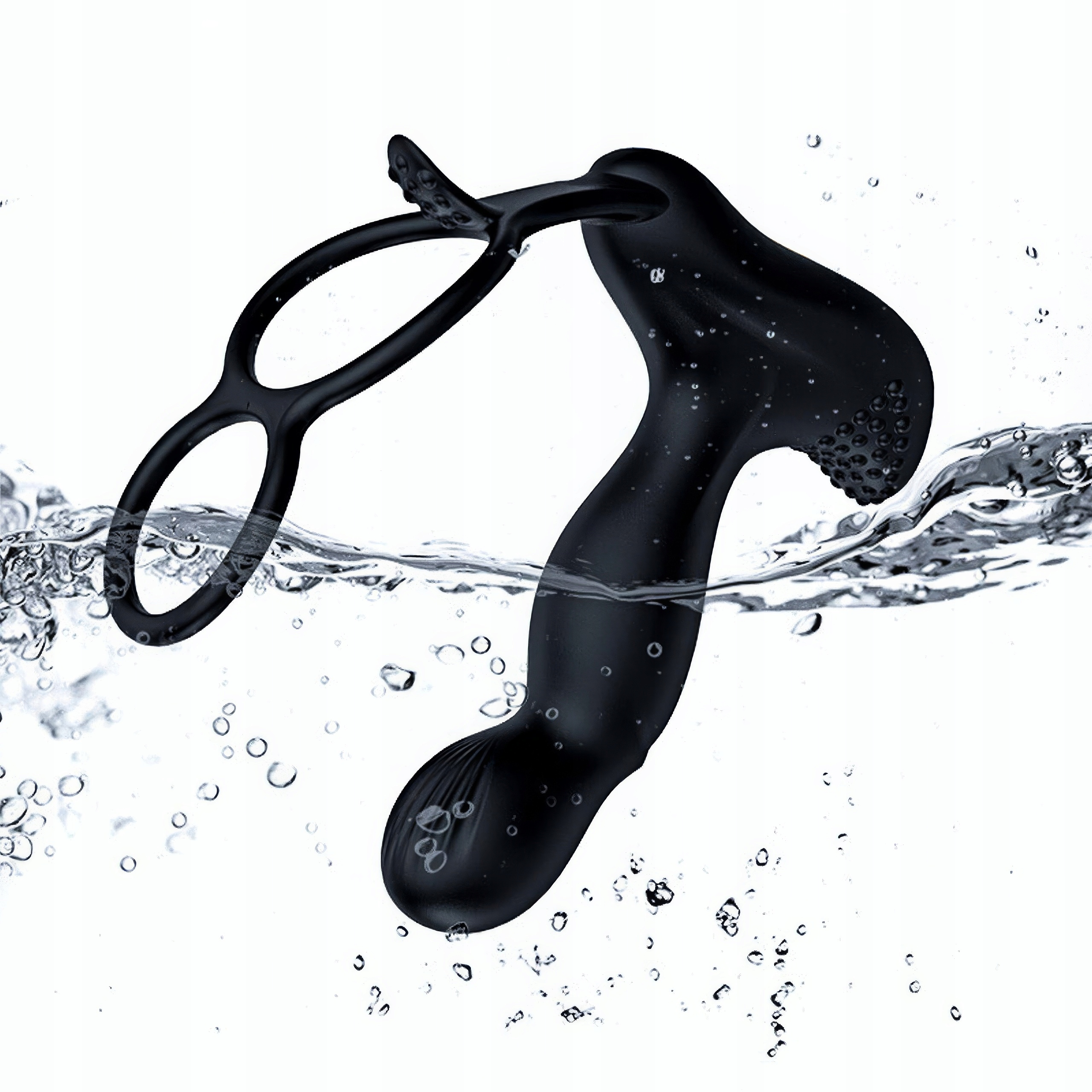 Podgrzewany Masażer Prostaty Wibrator 10 Trybów Z Pilotem Sex Stymulatorem Długość użytkowa 10 cm