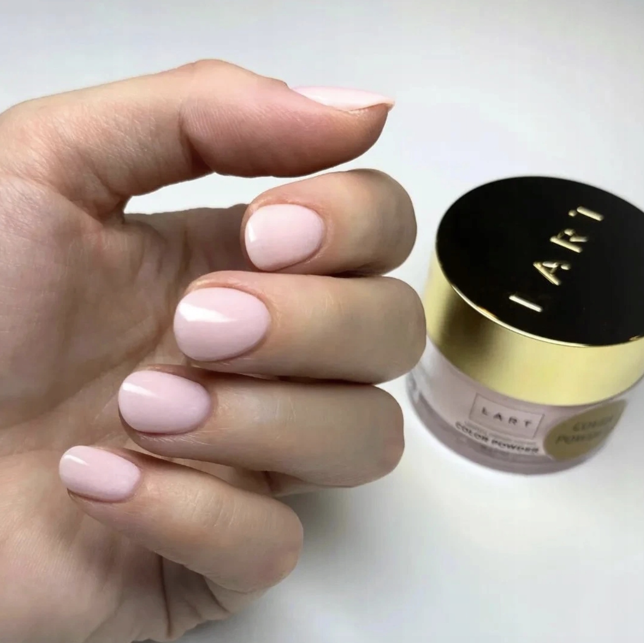 Dip Stavební pudr Cover 05 titanová manikúra 56g Lart Pro