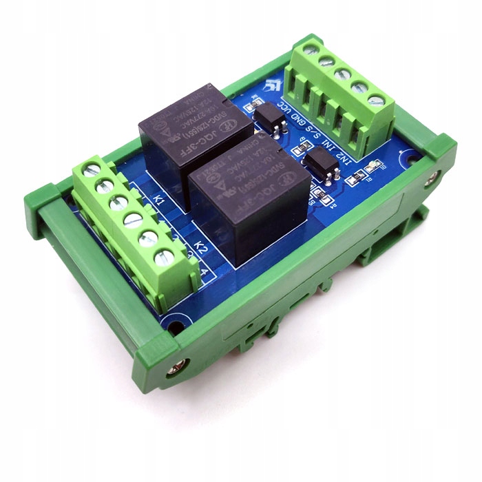 

Dwukanałowy optoizolator Plc na szynę Din nap. 12V
