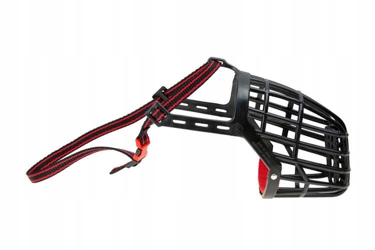 Levně Karlie Náhubek plastový černý D: 37cm Š: 35-64cm