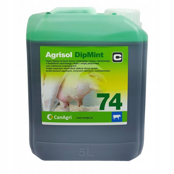Preparat do wymion Canagri Agrisol DipMint 5 kg