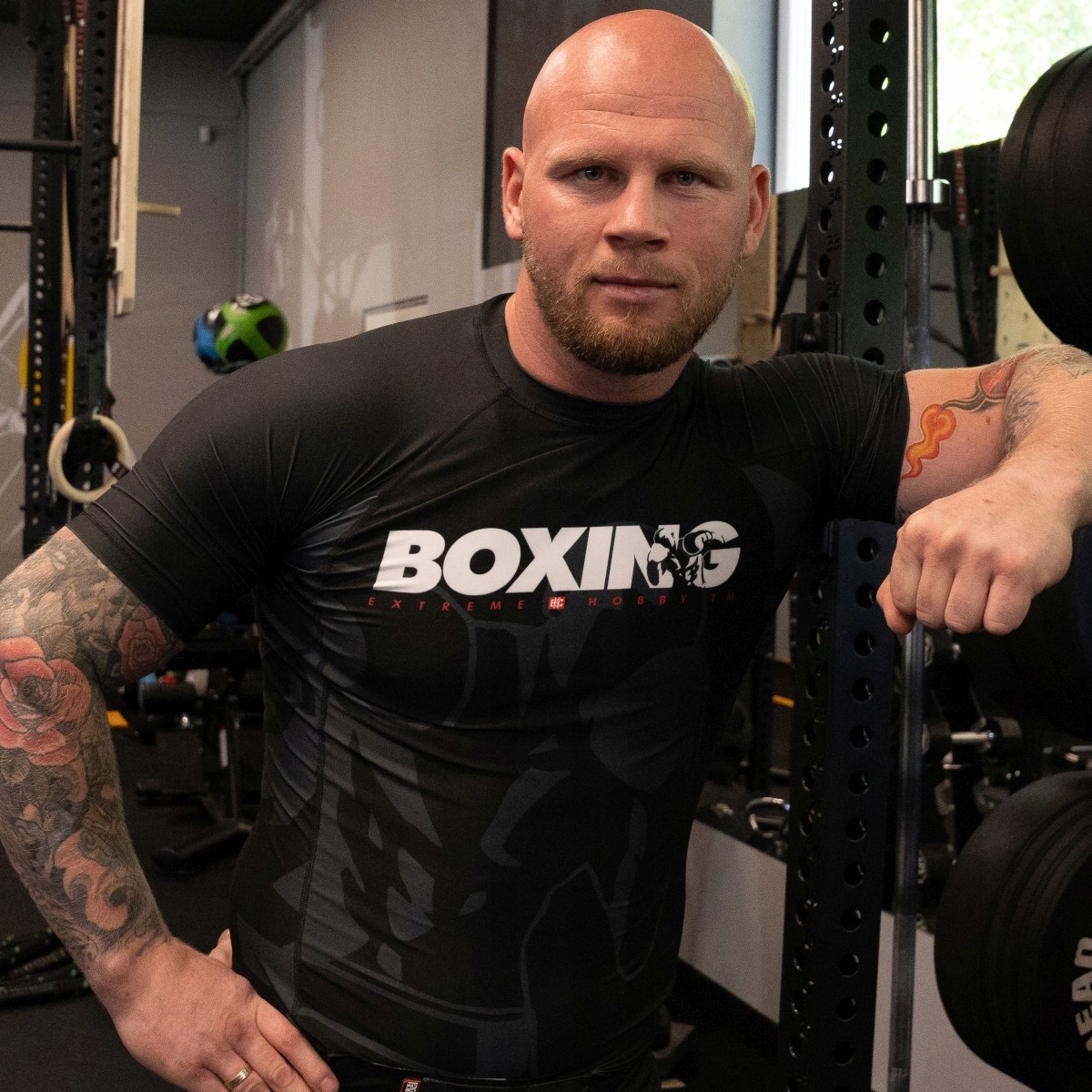 Koszulka rashguard męski do MMA BOLD BOXING S EXTREME HOBBY Marka Extreme Hobby