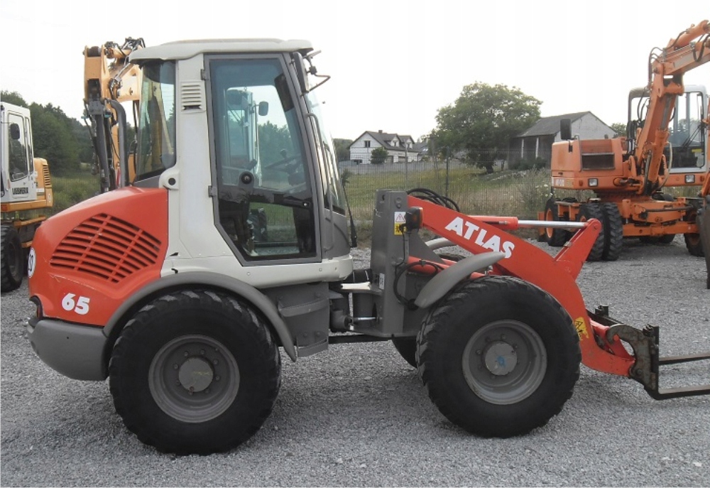 NAKLEJKI NAKLEJKA koparka ładowarka ATLAS 65 Producent części inny