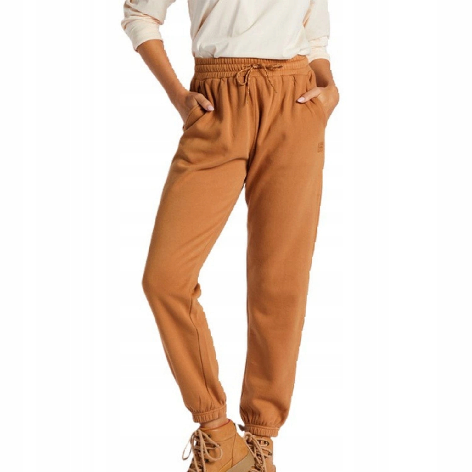 Dámské bavlněné tepláky Billabong hnědé, vel. Xs