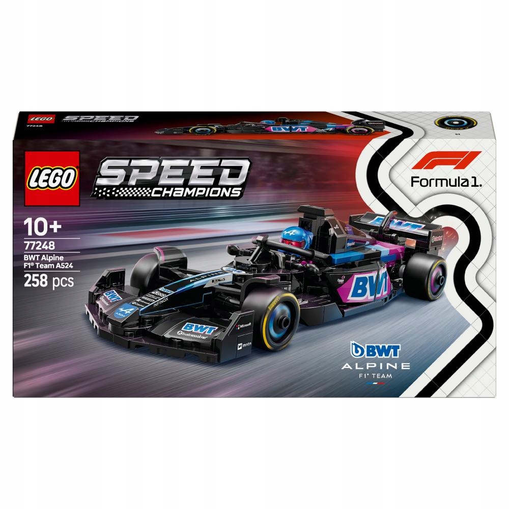 Lego Speed Champions Alpský tým Formule Bwt A524 77248