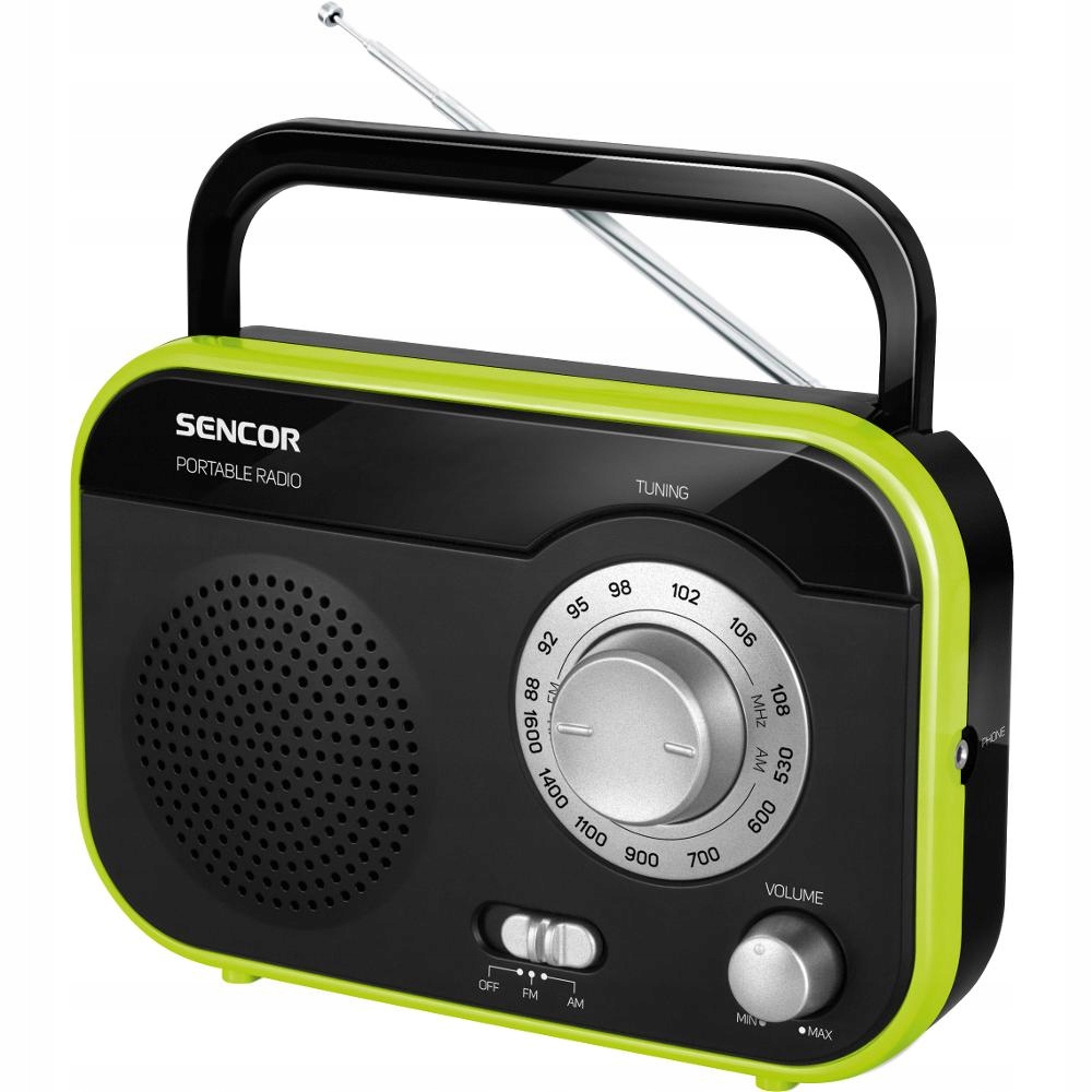 Radiopřijímač Sencor Srd 210 Bgn