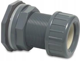 Levně Přechod Přes Sklo Pvc Přípojka Pro Jízdu Hydraulika Akvária 40 MM