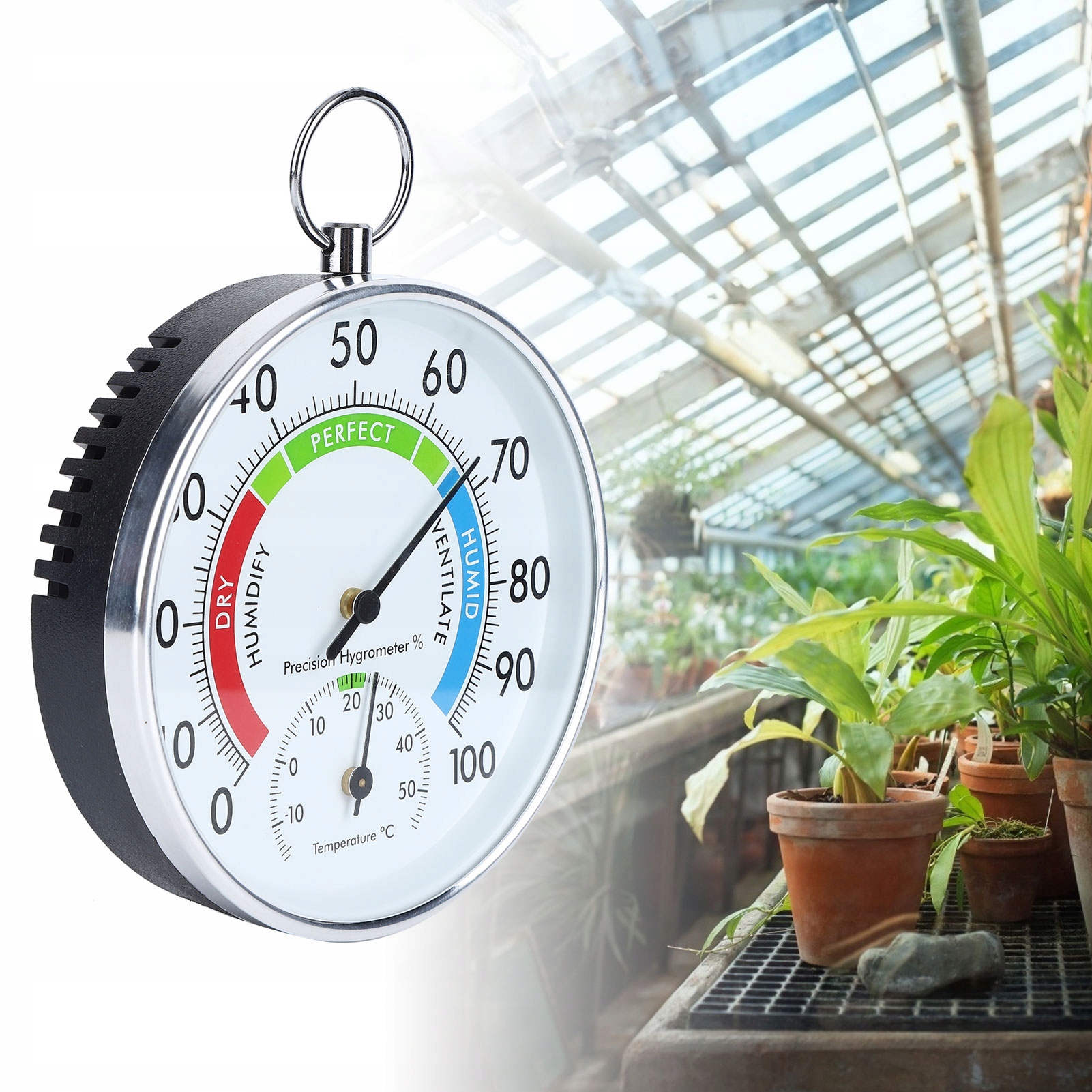 Szklarnia Thermometer 1 x 1 m x 1 cm Producent inna