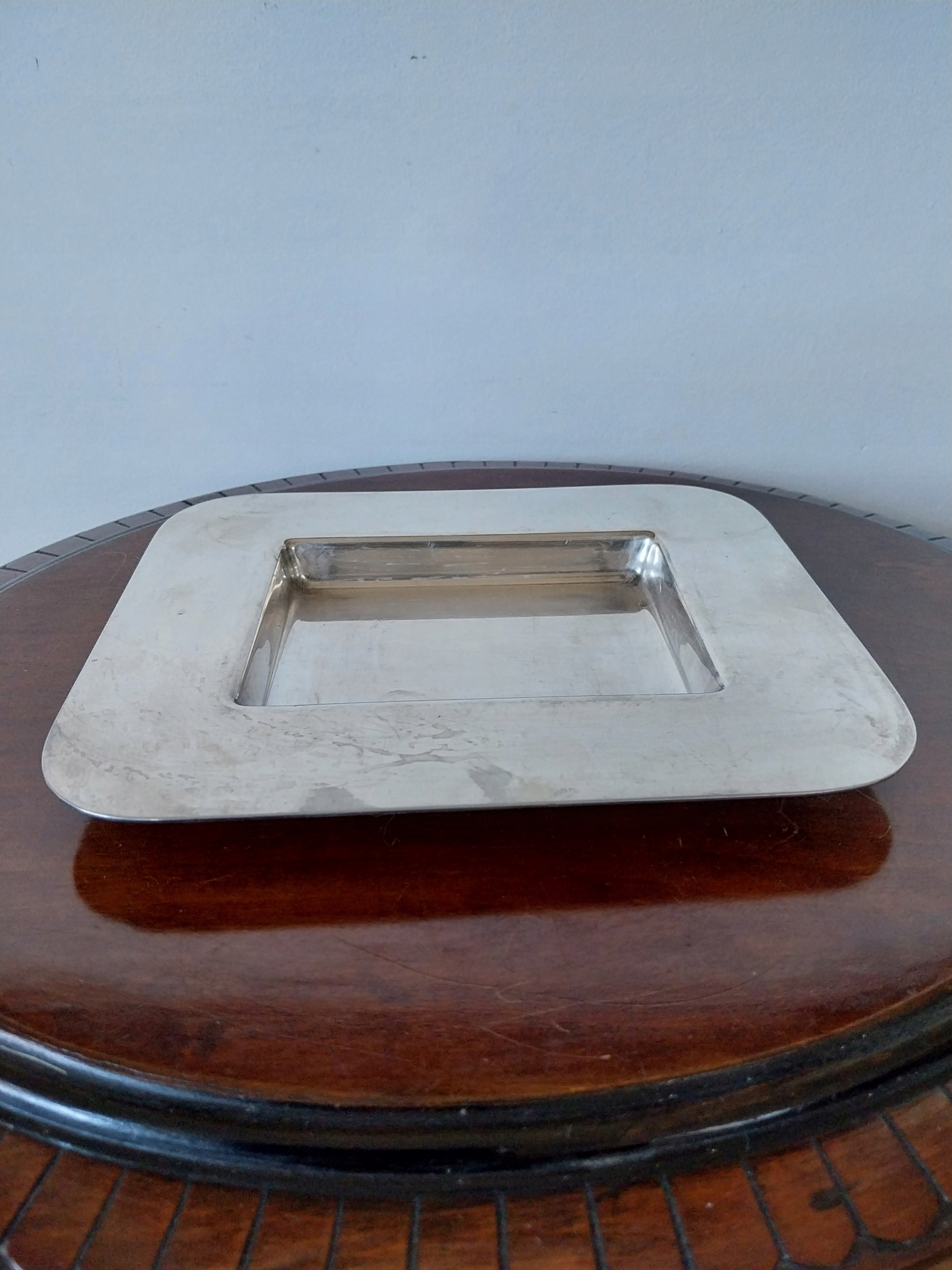 Ładna srebrzona patera