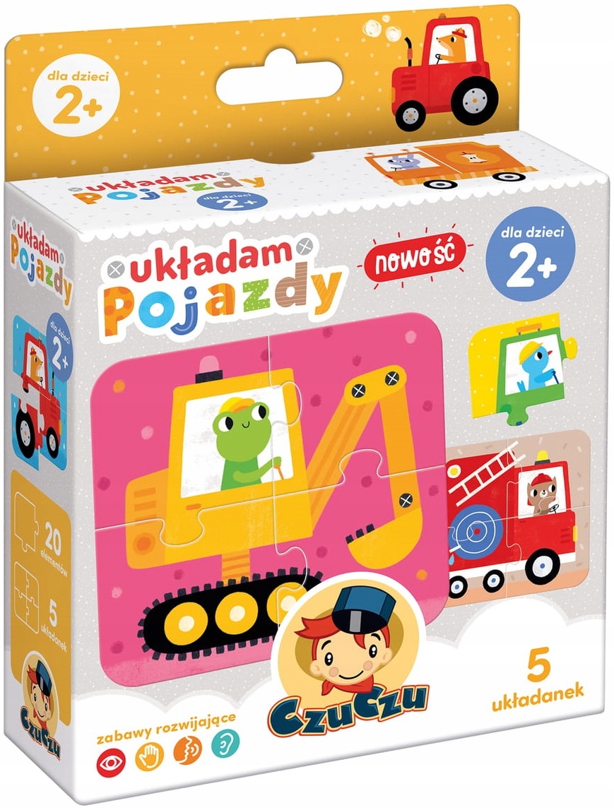 

Czuczu Zabawy Rozwijające Układam Pojazdy Puzzle