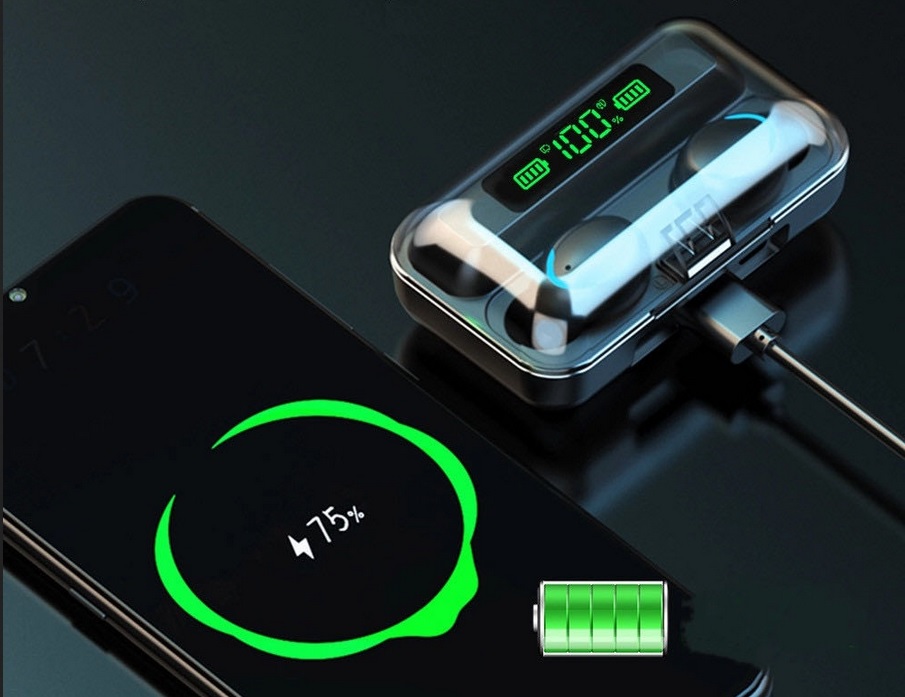 SŁUCHAWKI BEZPRZEWODOWE SPORTOWE BT5.0 WODOODPORNE Marka TWS