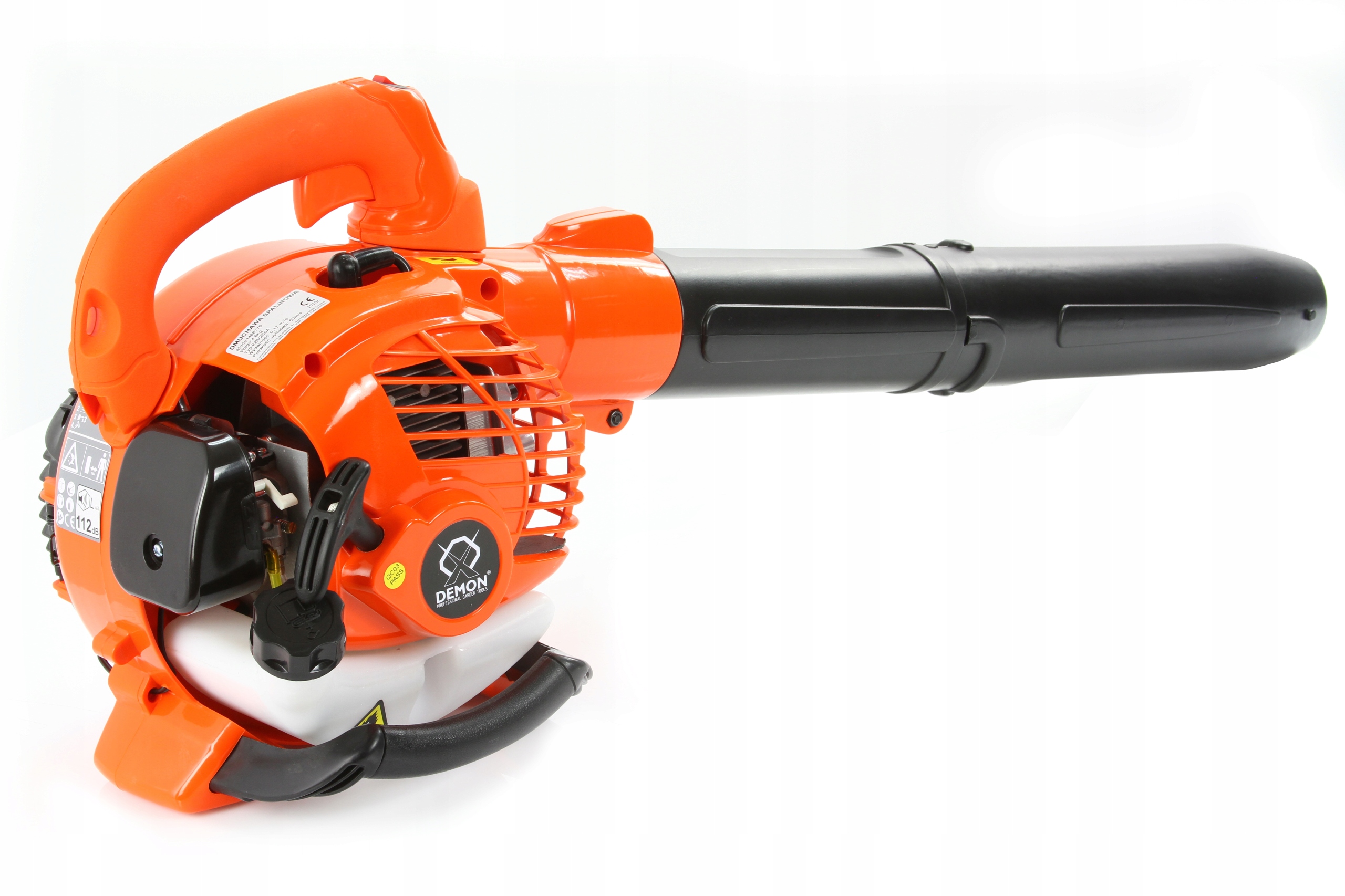 DMUCHAWA SPALINOWA ODKURZACZ DO LIŚCI ŚNIEGU Z ROZDRABNIACZEM + WOREK 4w1 Europejski standard emisji spalin EURO 1