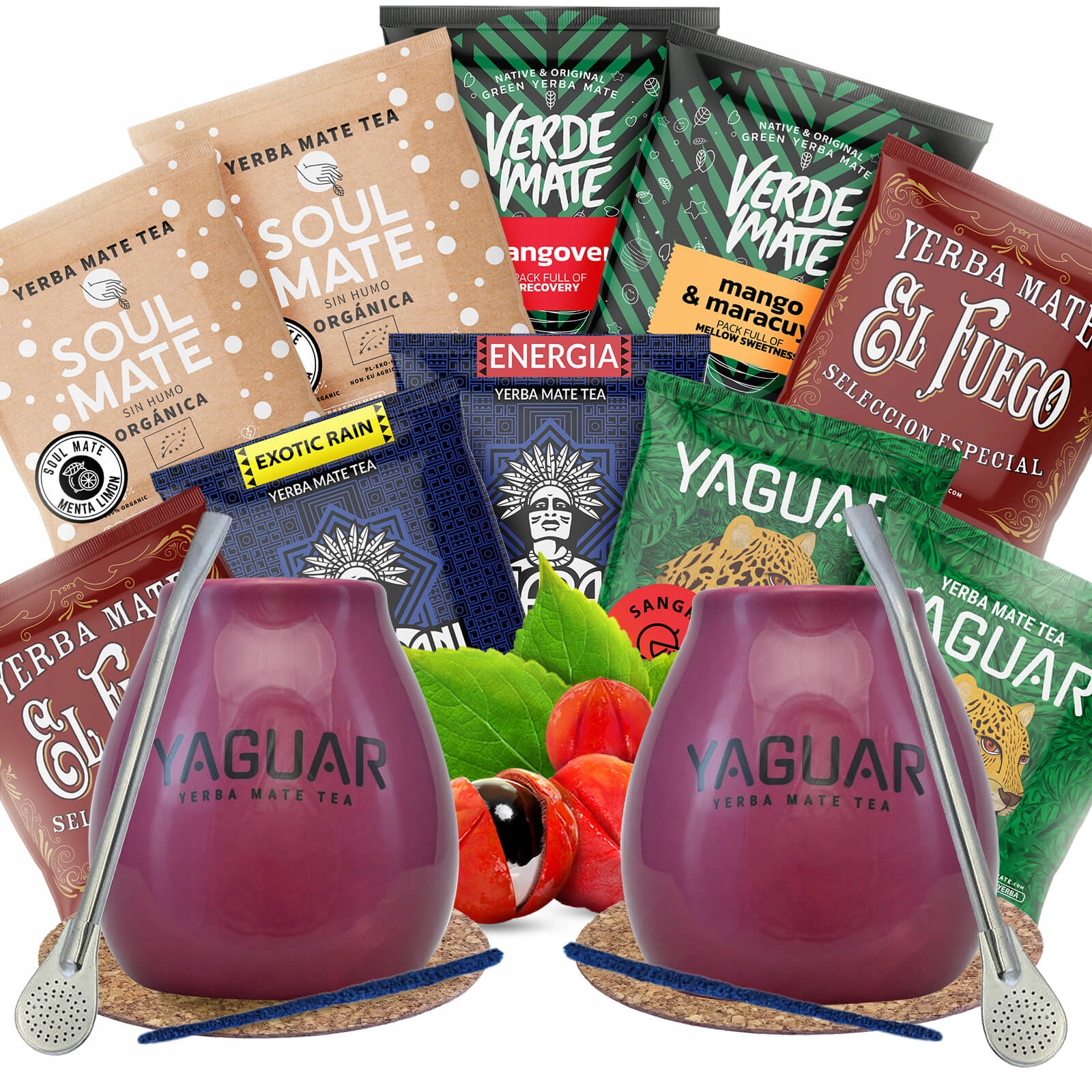 Sada Yerba Mate Matero Pro Dva bombilla