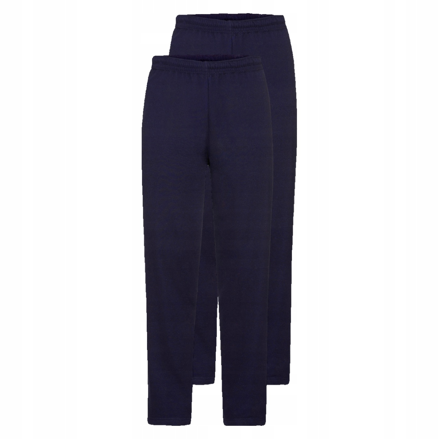 2x Pánské lehké tepláky Fruit of the Loom tmavě modré, velikost M