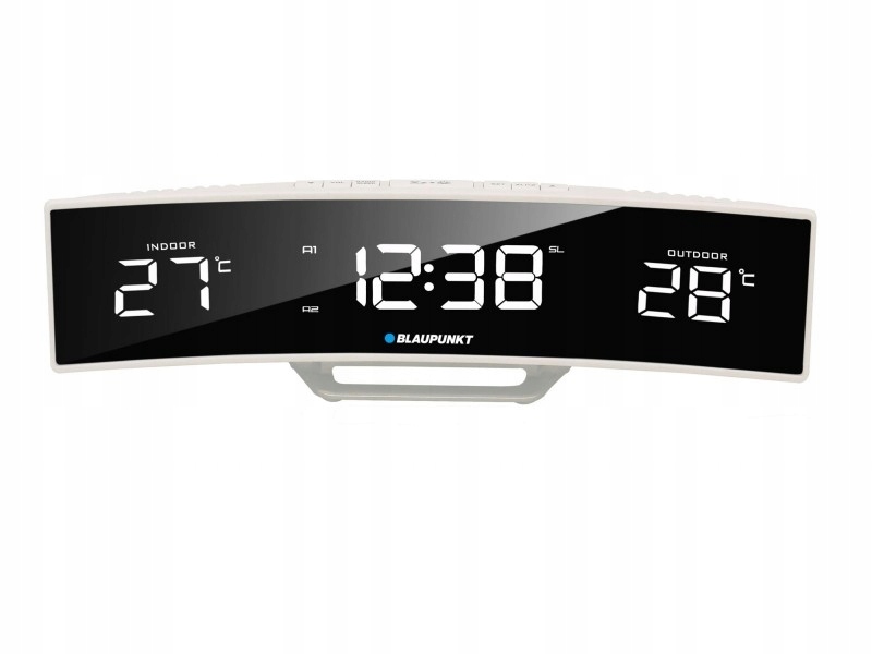 Blaupunkt Rádiobudík CR12WH Fm Alarm Teplota