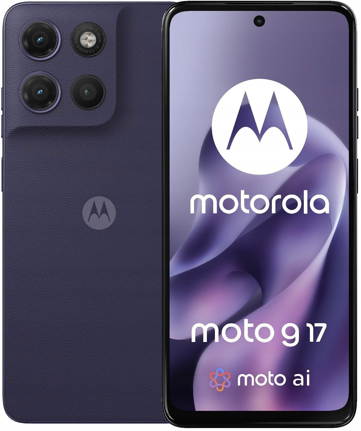 Smartfon Motorola Moto G17 5G 8/128GB Fioletowy (PBBK0004PL)