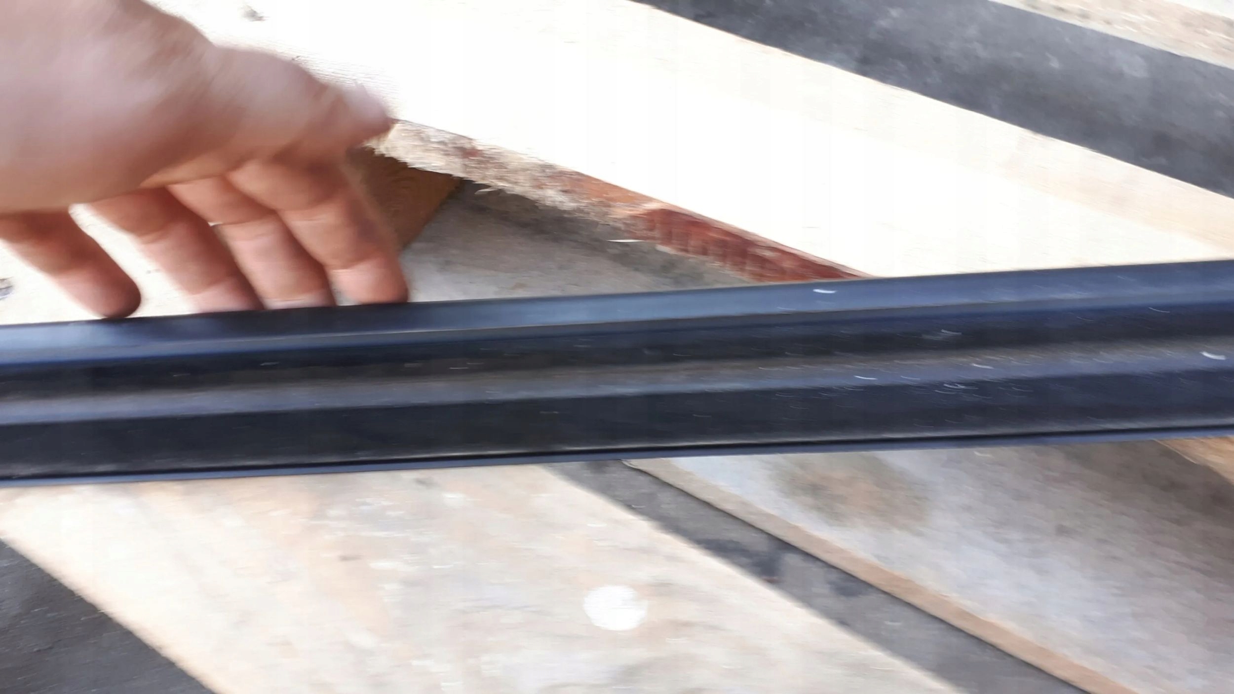 S7 4G A7 moulding dust door left front black SLINE 4G8853283G