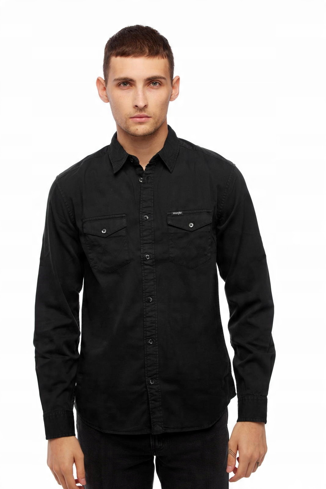 

Wrangler Ls 2PKT Flap Shirt Dark Navy W5A5MZXAE M