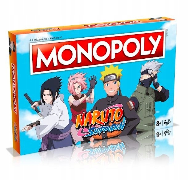 WINNING MOVES Gra Monopoly Naruto