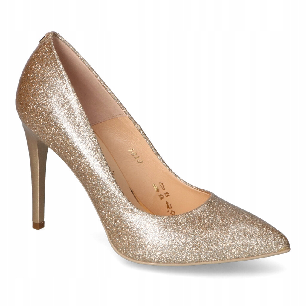 Boty Sala 1810/2439 Zlaté brokátové 37
