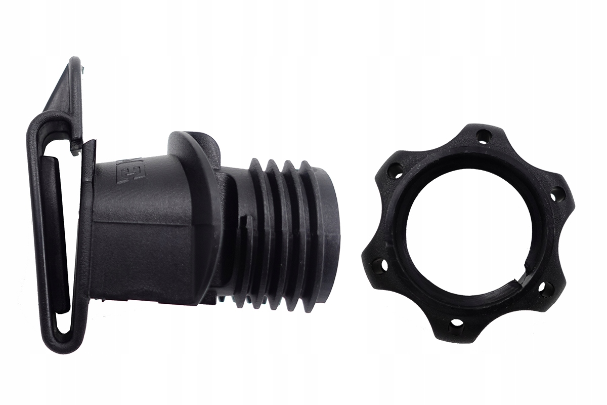 100X IZOLATOR DO TAŚMY Z NAKRĘTKĄ DO SŁUPKÓW NAKRĘCANY PALIKI PASTUCH KONI Rodzaj z nakrętką