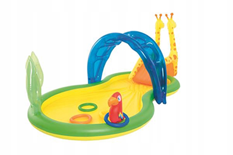 Bestway 53060 BASEN DMUCHANY ZOO 338X167X129CM