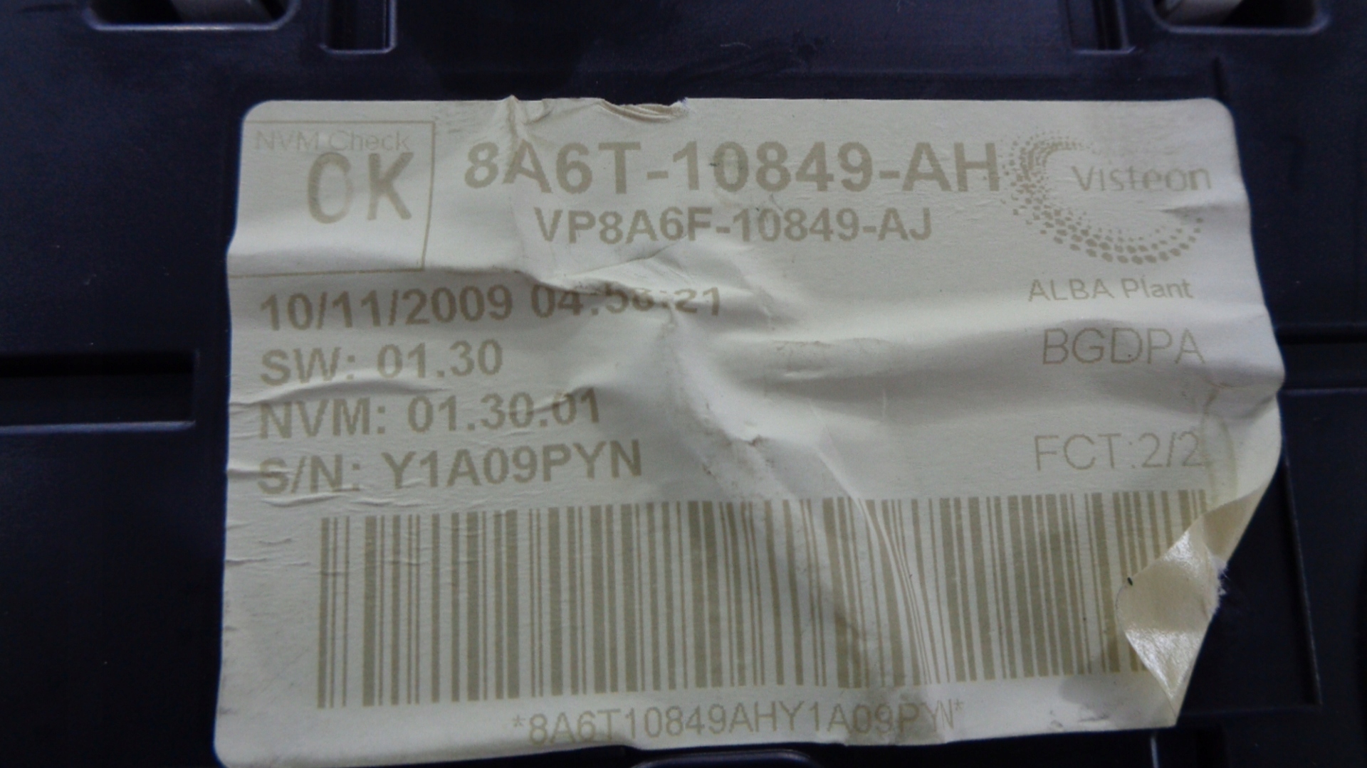 спидометр Ford OE 8A6T-10849-AH