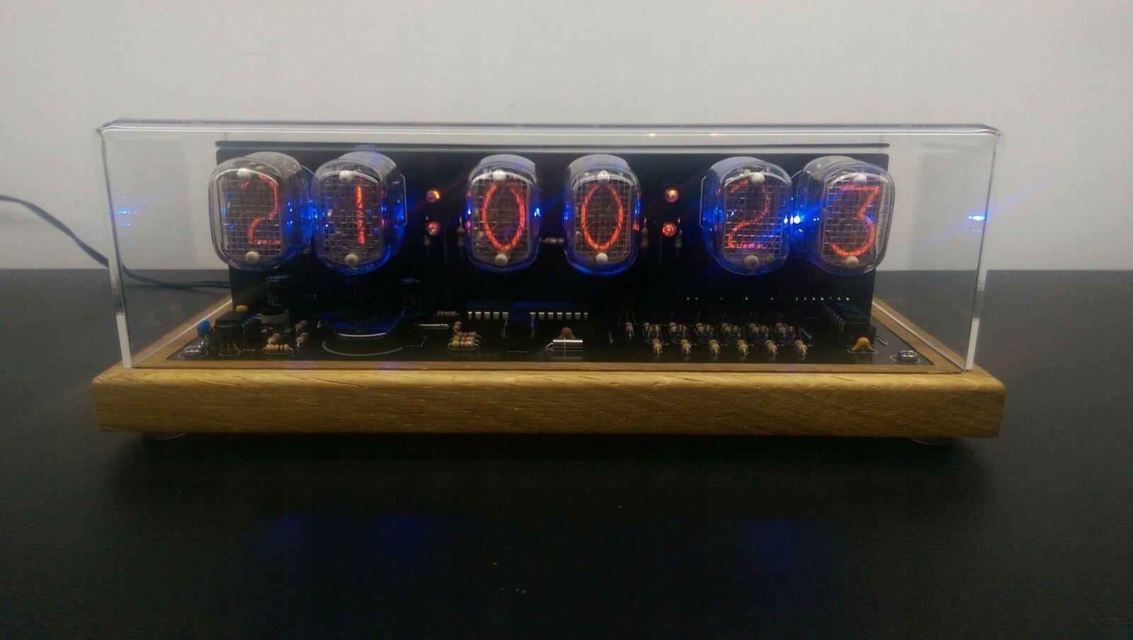 Zegar NIXIE 6x IN-12 Zestaw do montażu KIT Obudowa SMD nie