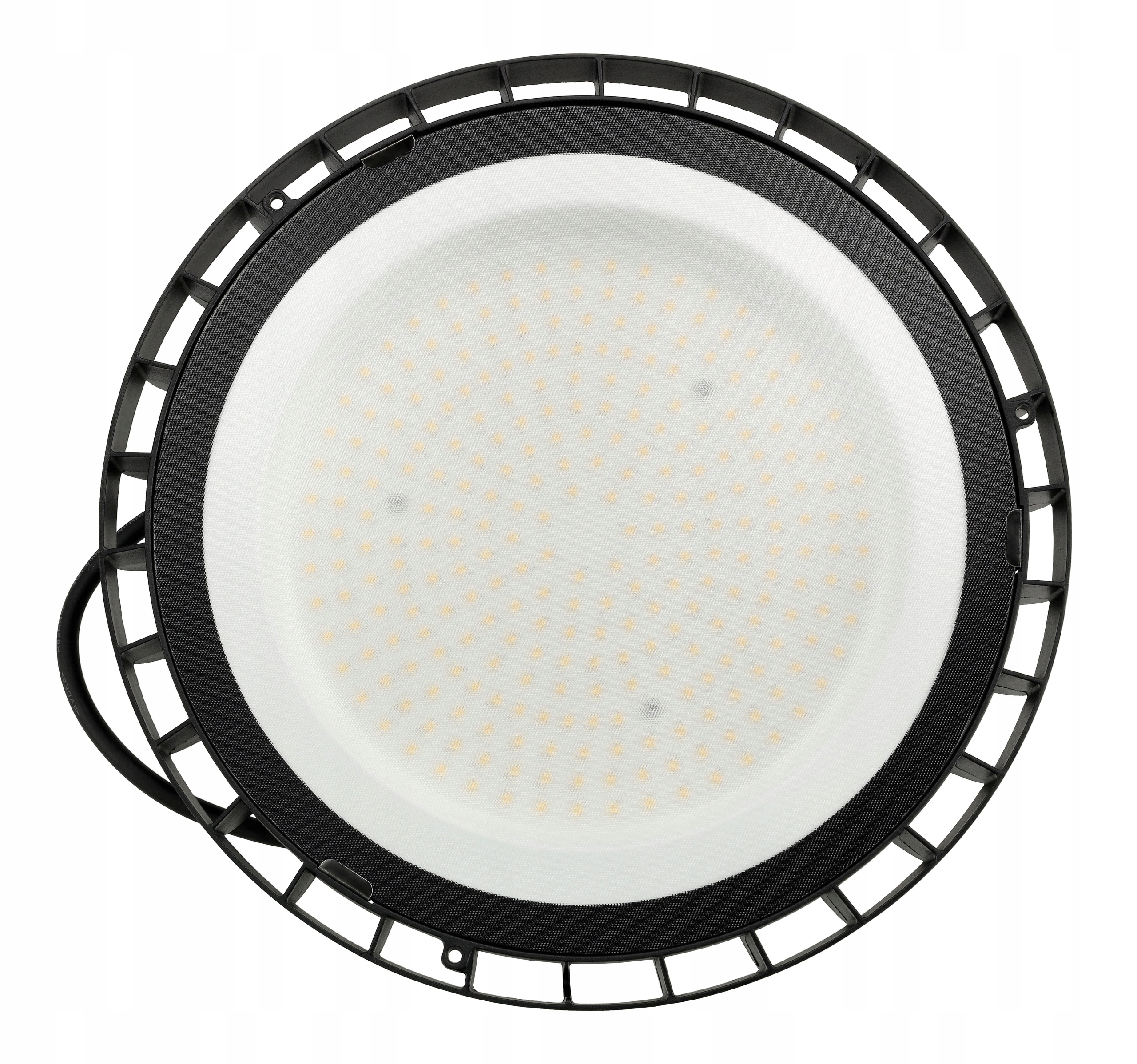 Výkonná Led lampa Ufo High Bay 200W 20000lm 4000K IP65 Pila na skladování