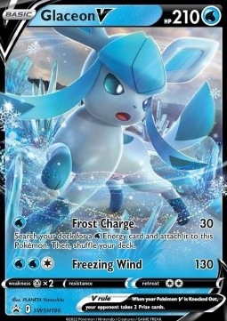 Pokemon TCG - Glaceon V (SWSH 196) - PROMO
