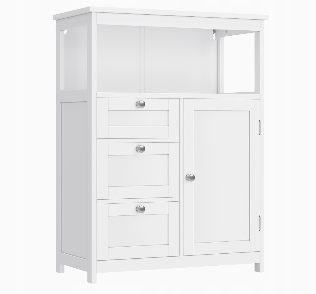 Szafka łazienkowa Songmics biała 30 x 60 x 80 cm