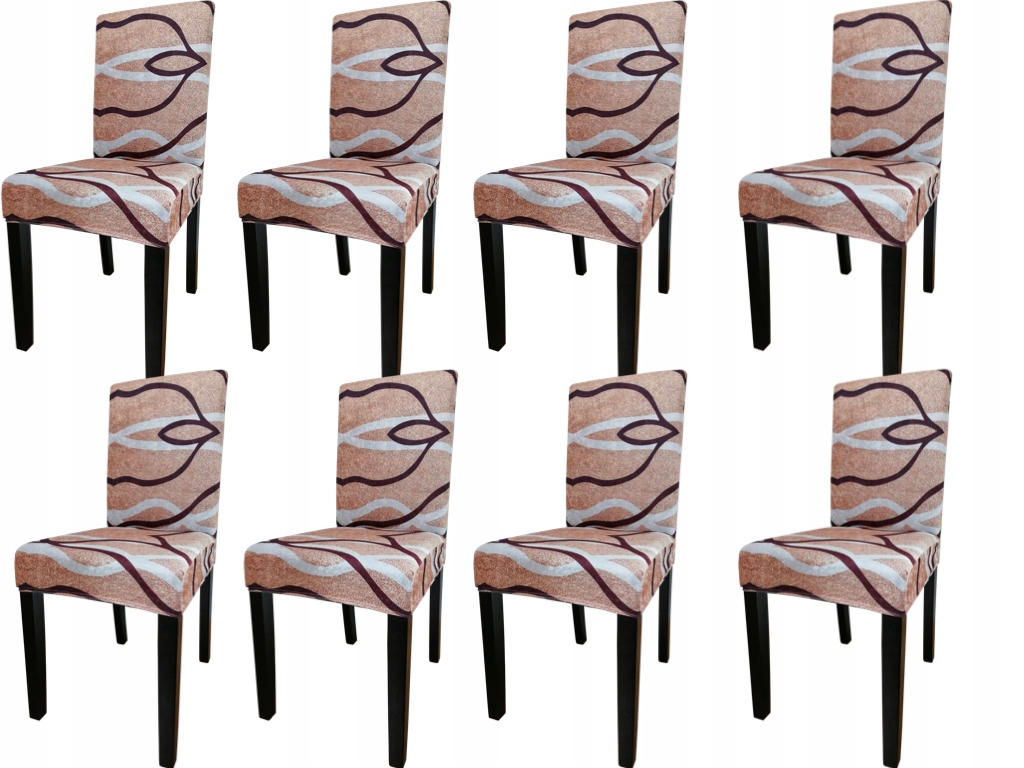 

Pokrowiec Na Krzesło Welur Elastyczny - 8 szt.