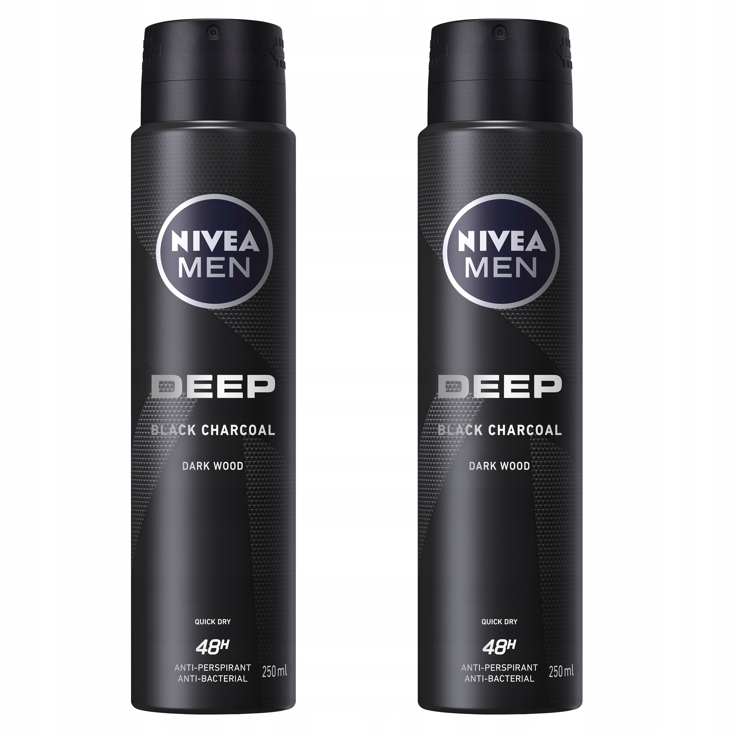 

Nivea Men Antyperspirant męski Deep spray 2x250ml