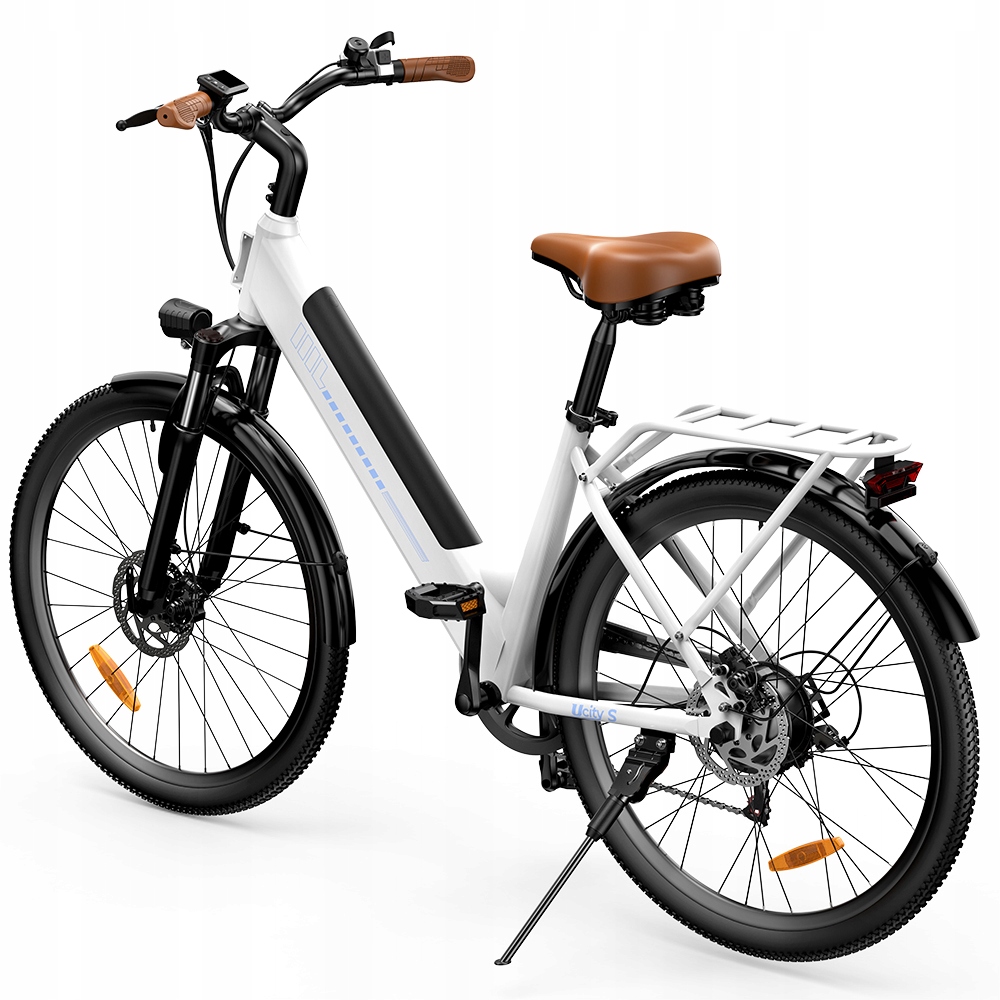 Elektrokolo Iscooter Ucitys 250W 36 V 13 Ah 80 Km App E-bike White