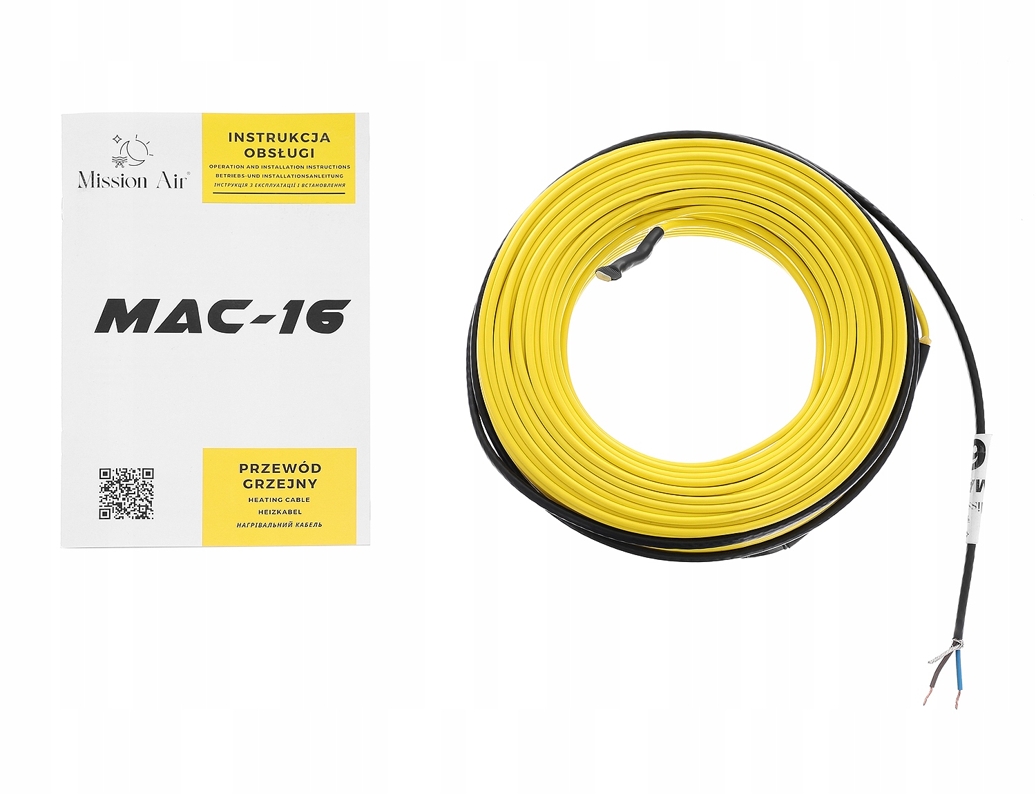 Topný kabel pro podlahové vytápění MAC-16W 11 m