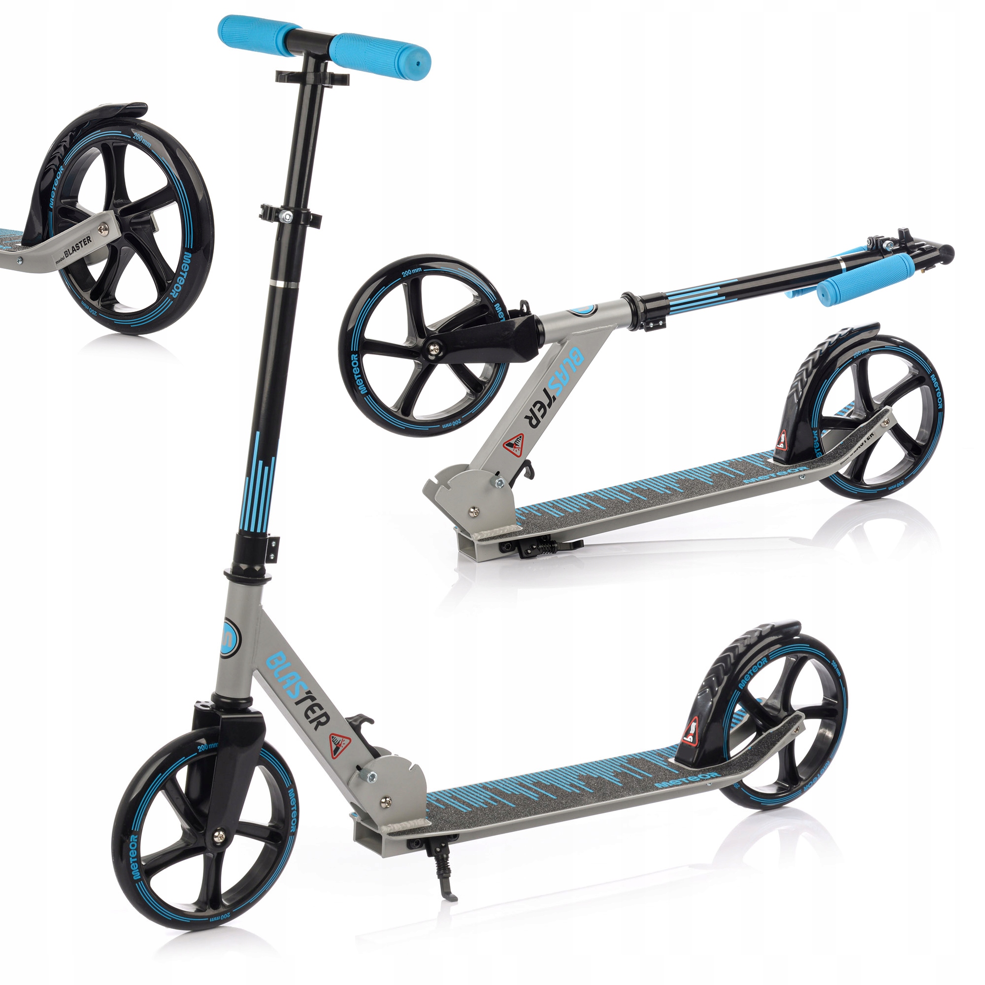 Koloběžka Meteor Blaster 3-stupňová regulace, skládací, nosnost do 100 kg