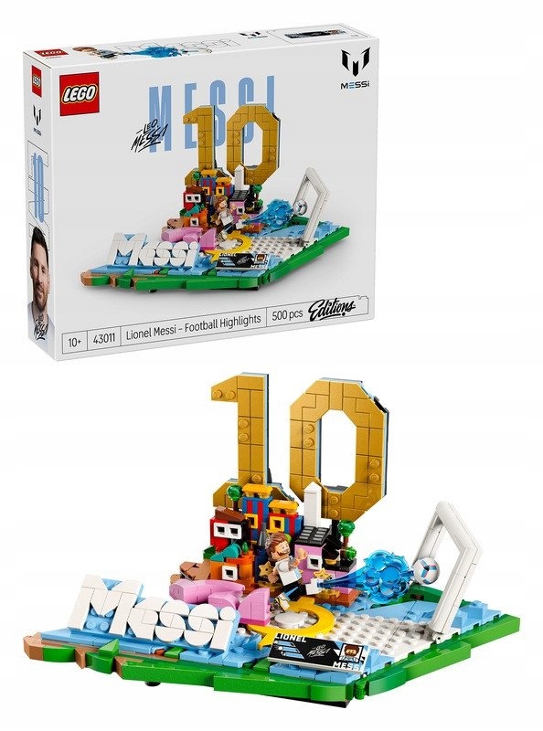 Lego Editions 43011 Lionel Messi – Hvězdné mom...