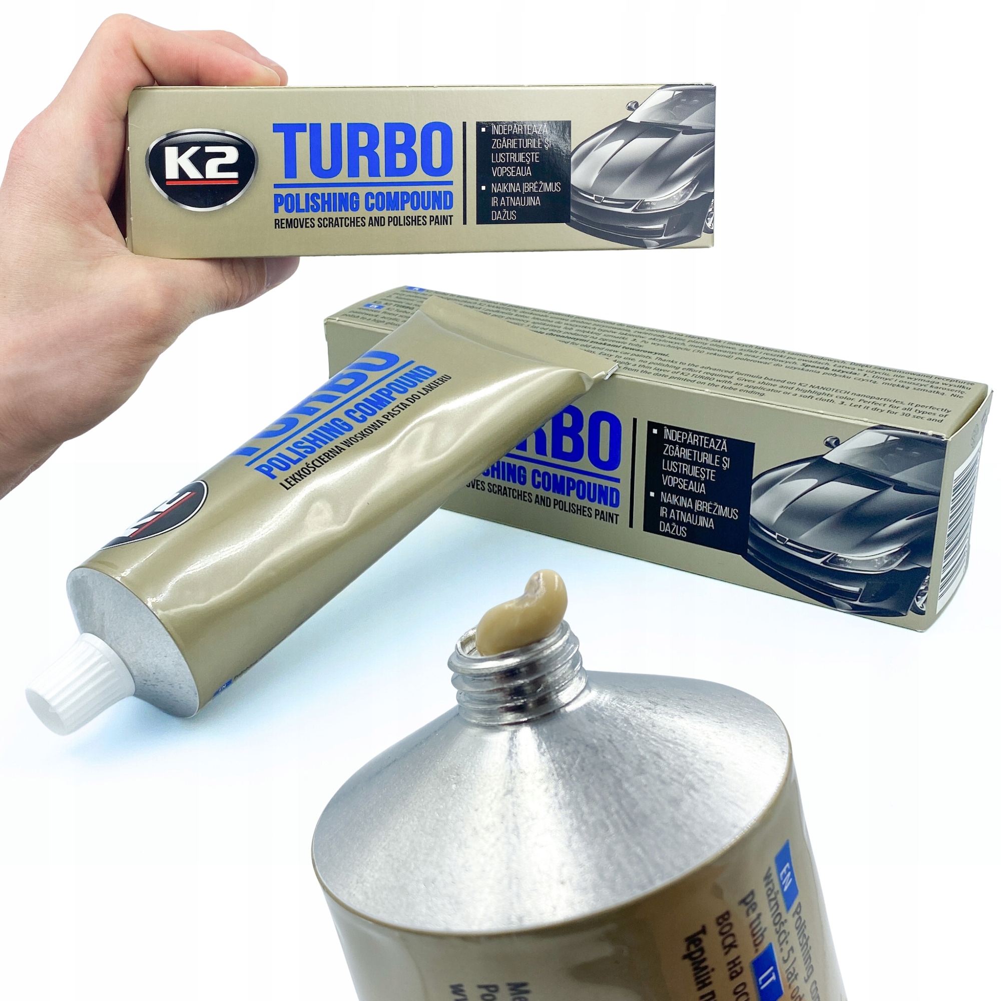 

K2 Turbo Tempo Pasta Polerska Nanocząsteczki 120g