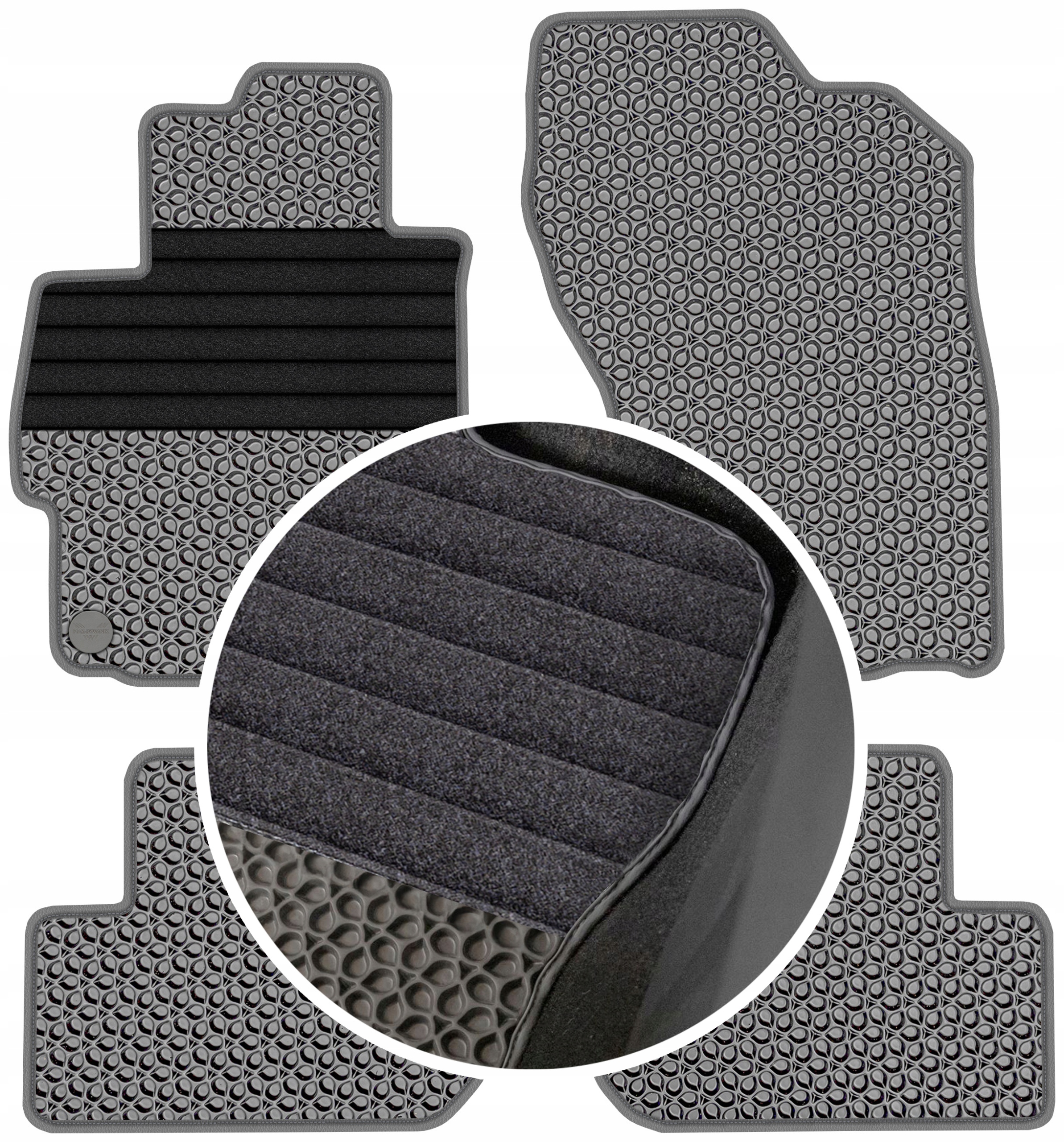 Mitsubishi Lancer VIII 5os 07-16 Gumové autokoberce pro vůz Eva Eternity